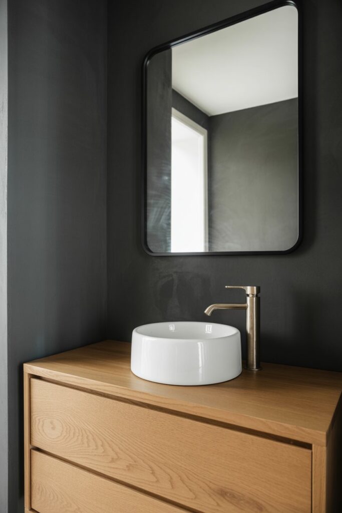 The Nordic Nook with Dark Accents