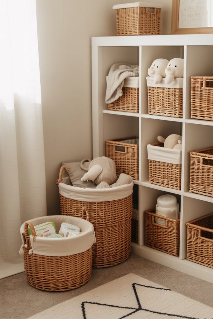 Woven Baskets for Storage