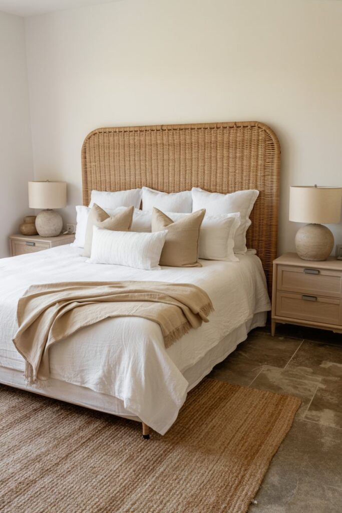 Woven Rattan and Wicker Accents