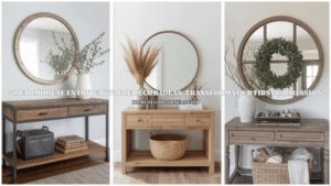 20 Farmhouse Entryway Table Decor Ideas: Transform Your First Impression