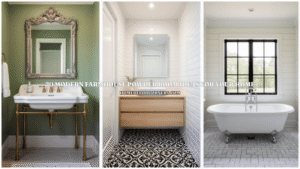20 Modern Farmhouse Powder Room Ideas for Your Home