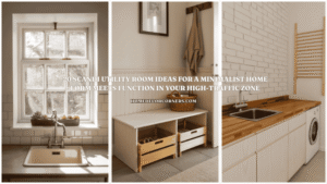 20 Scandi Utility Room Ideas for a Minimalist Home: Form Meets Function in Your High-Traffic Zone