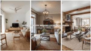 20 Small Rustic Modern Living Room Ideas