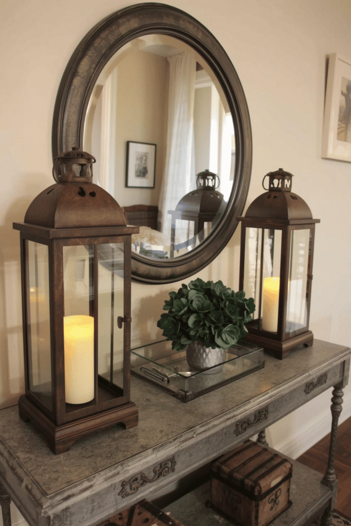 Candlelight and Lantern Warmth