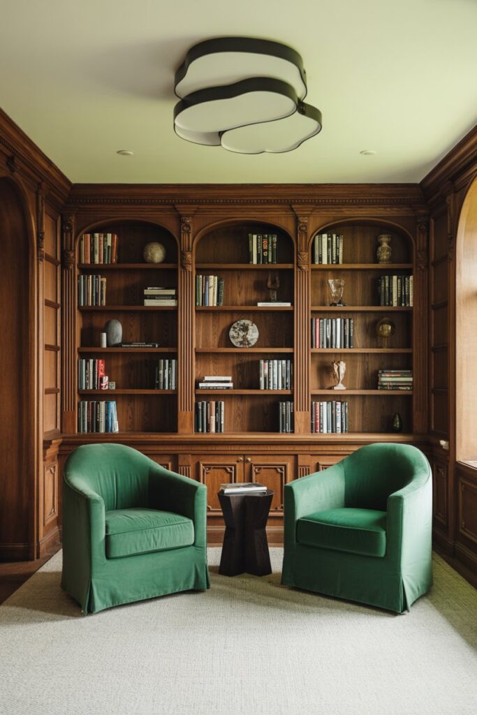 Classic Library with Modern Edge