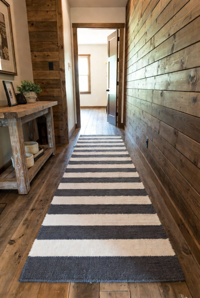 Cozy Farmhouse Vibe with Simple Stripes