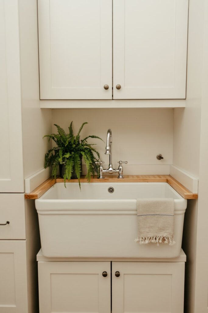 Create a Statement with a Farmhouse Sink