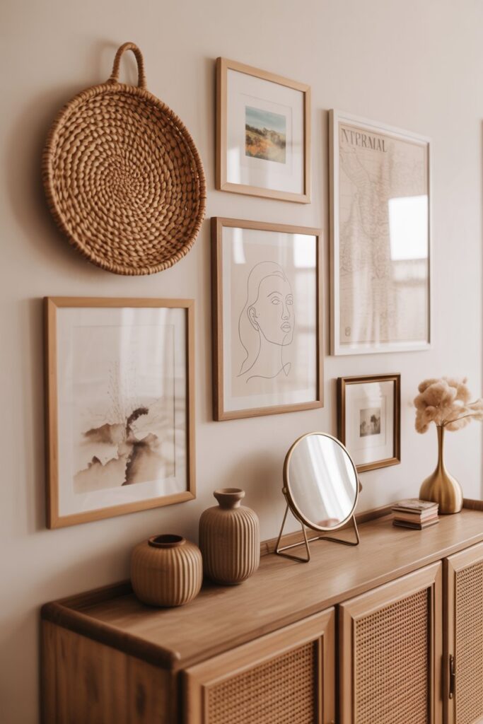 Curated Gallery Wall (Boho Style)
