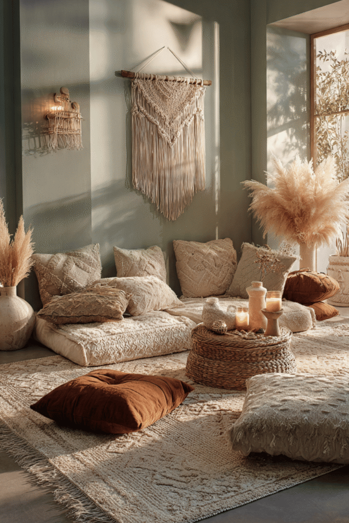 Earthy Boho Sage Sanctuary