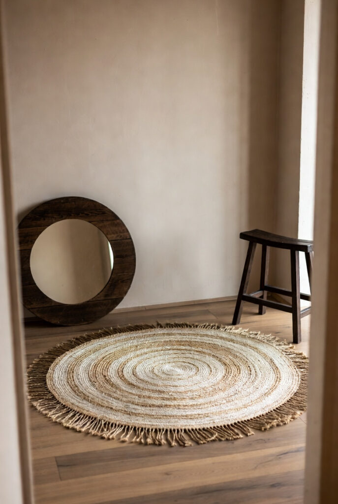 Farmhouse Runner Rugs with Borders