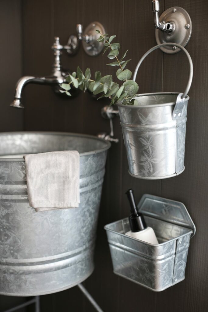 Galvanized Metal Accents