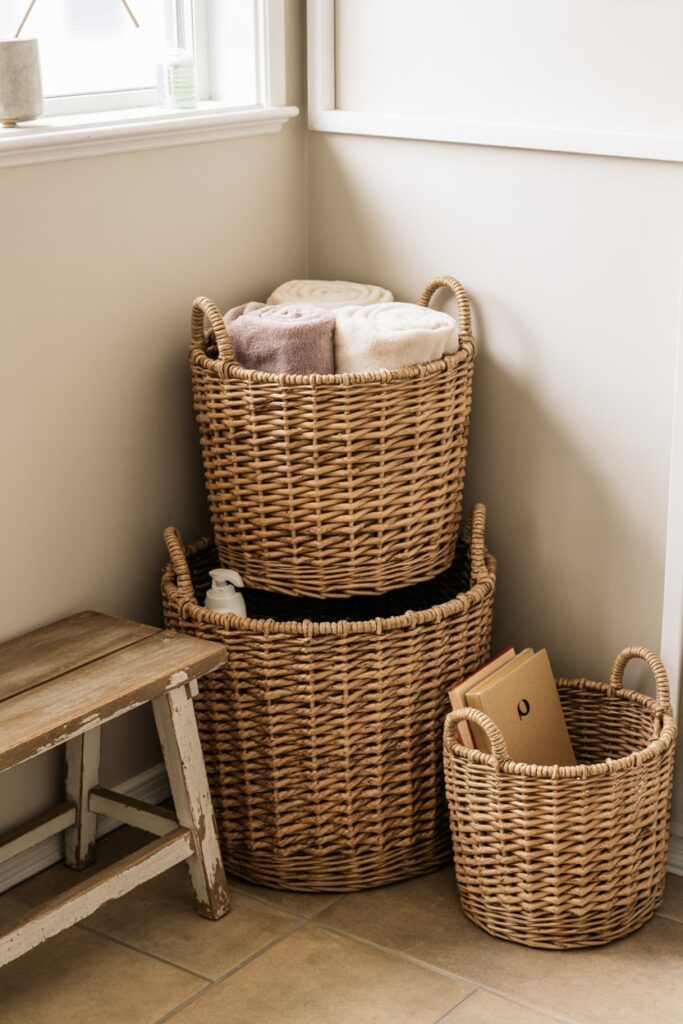 Go Beyond the Countertop with Floor Baskets
