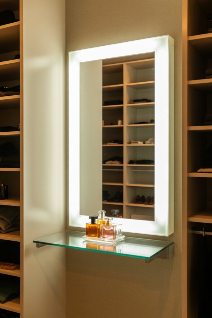 Integrated Lighting in Mirrors