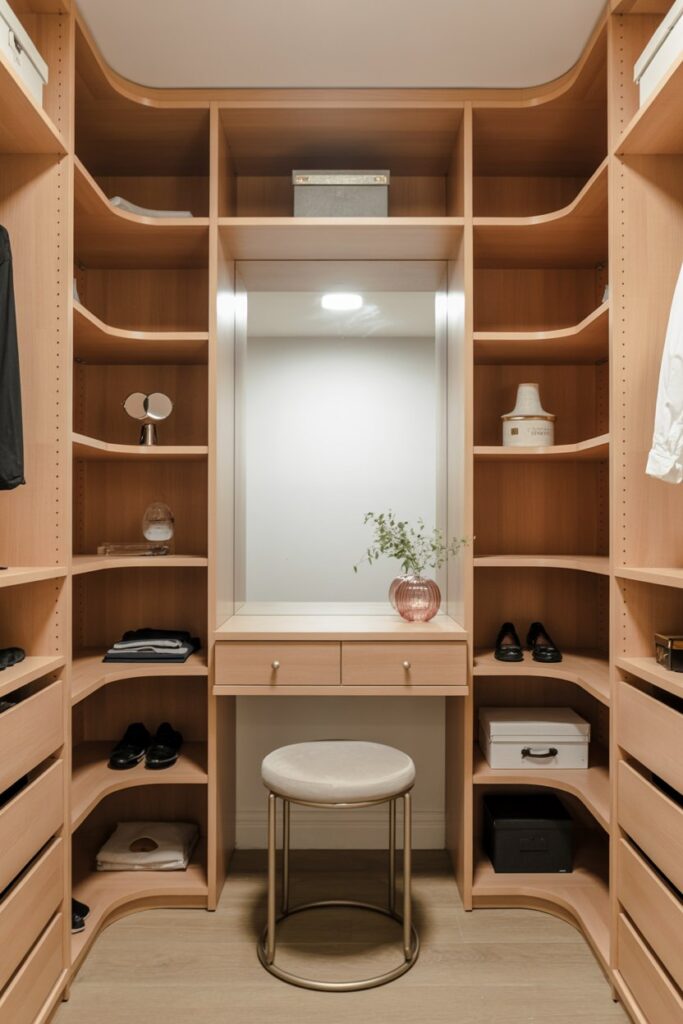 Integrated Wardrobe Vanity