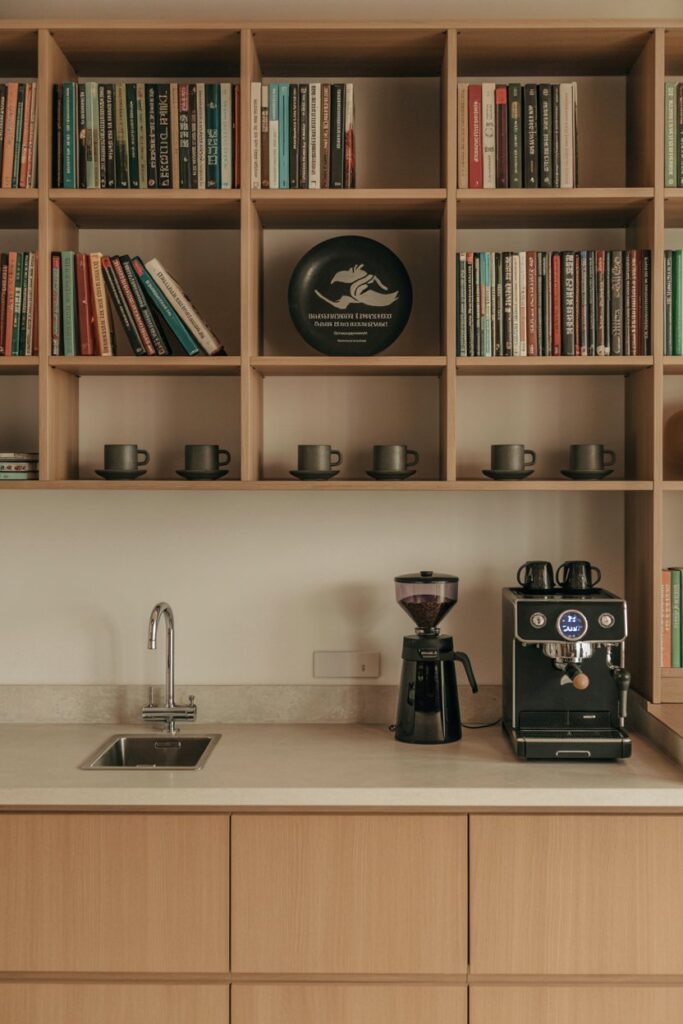 Library and Coffee Bar Fusion