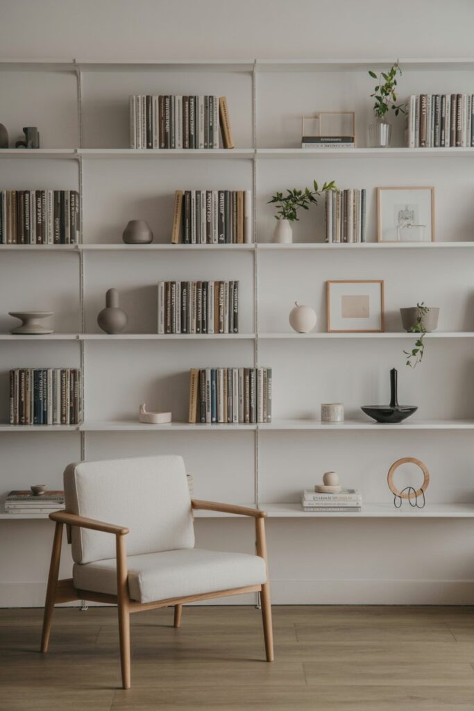 Minimalist Floating Shelves