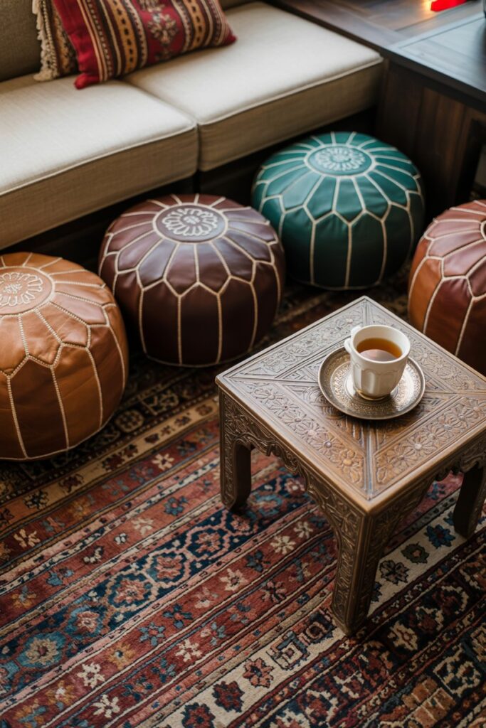 Moroccan Floor Cushions (Extra Seating)