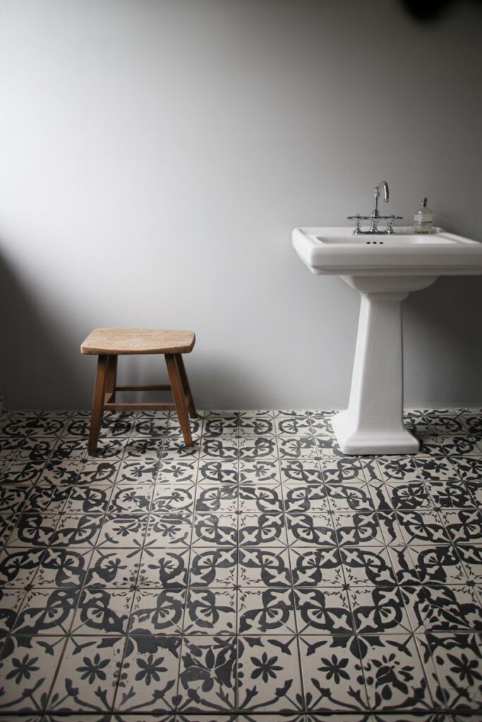 Patterned Floor Tiles