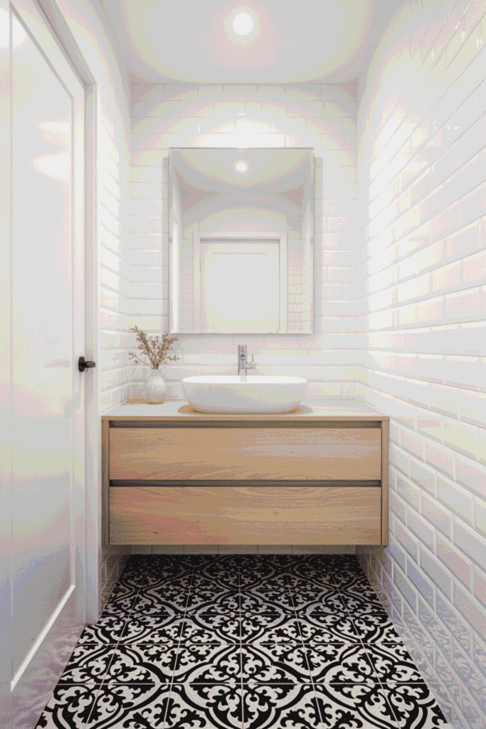 Patterned Floor Tiles