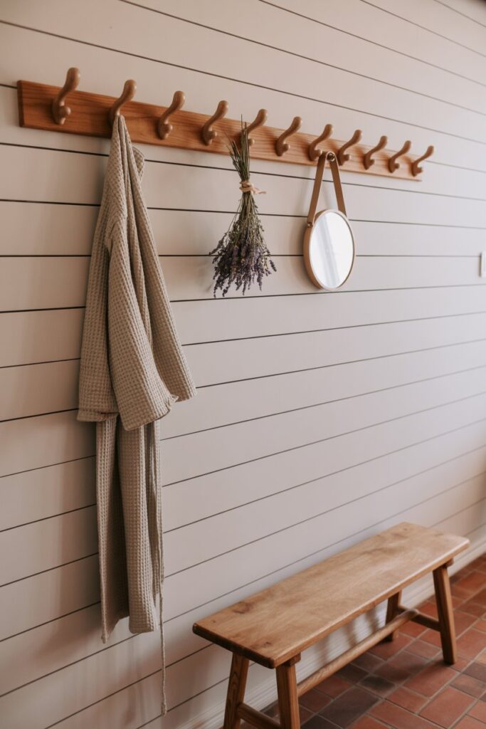 Rustic Peg Rails