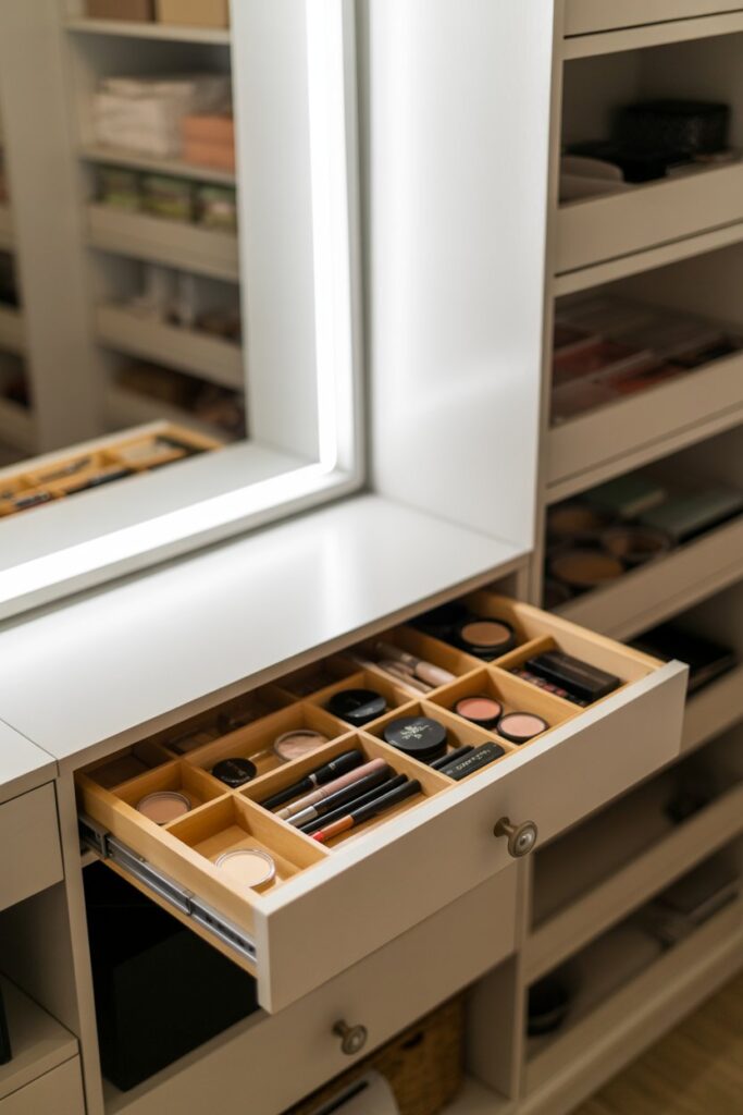 Shallow Drawers are Your Friend