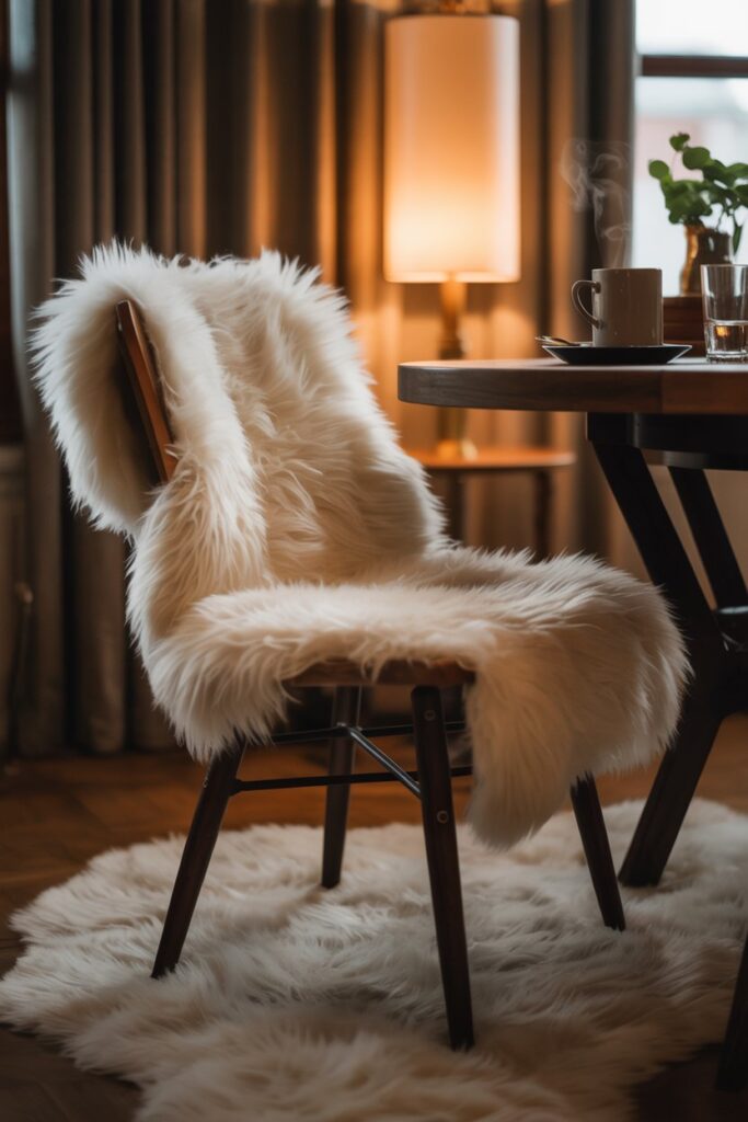 Sheepskin and Shag for Coziness