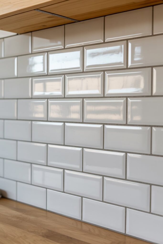 Subway Tiles with Grout Detail