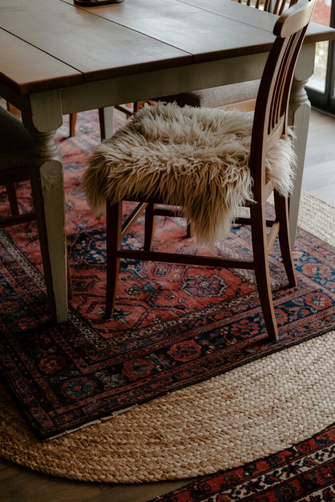 Textiles Overload (Layered Rugs)