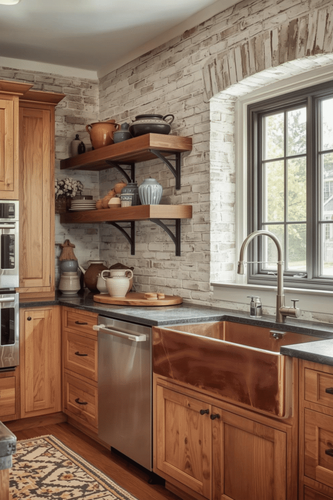 Textural Feast with Brick