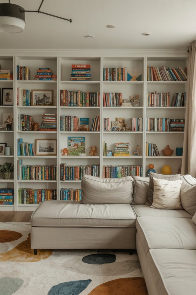 The Family Library and Game Room