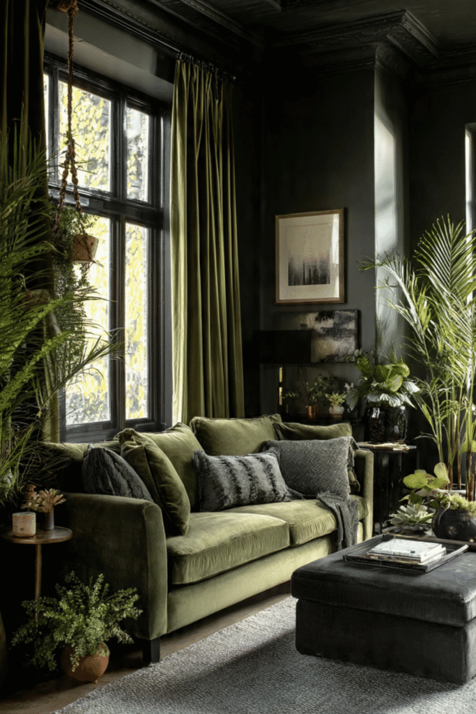 The "Green-on-Green" Monochromatic Layering