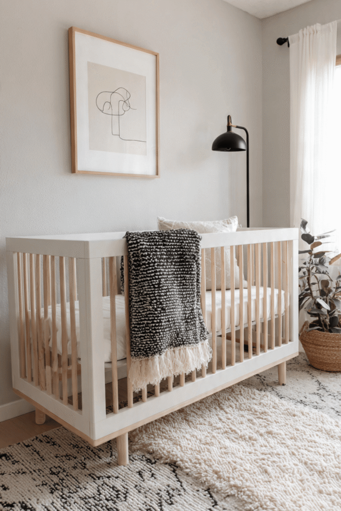 The Minimalist Monochrome Nook