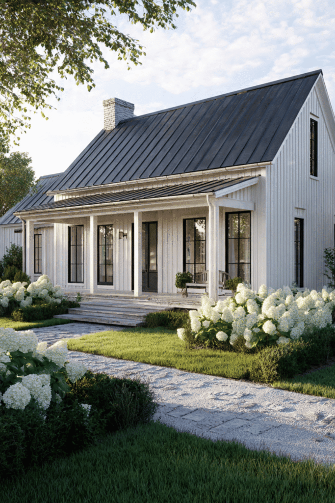 The Monochromatic White Exterior