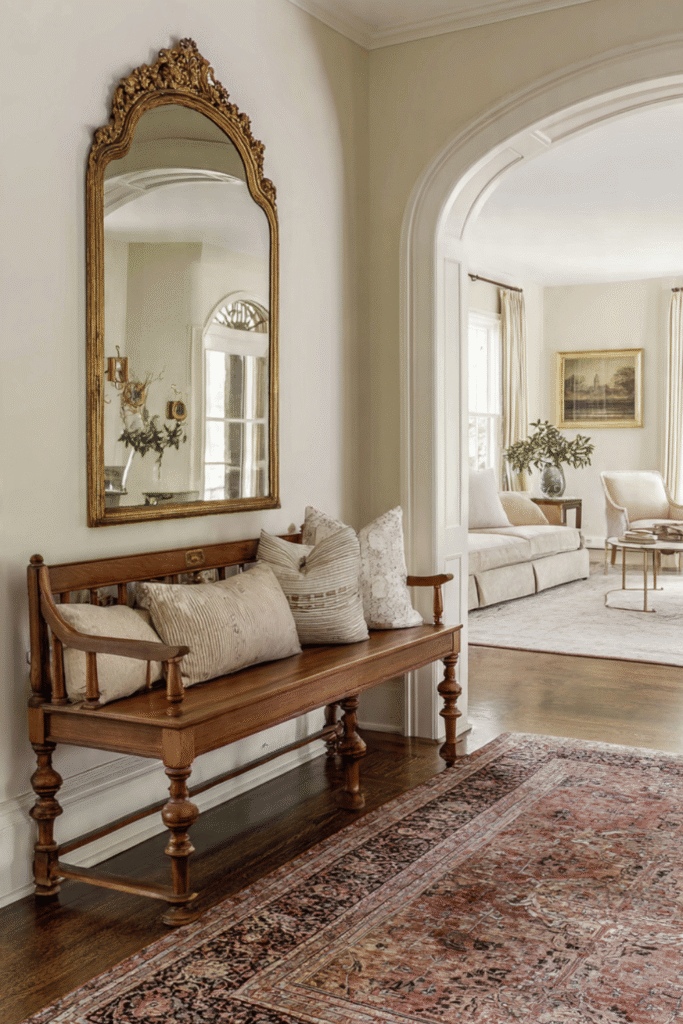 The Traditional Farmhouse Bench