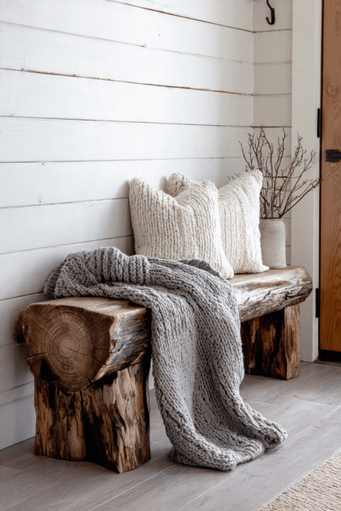 The Tree Trunk Bench