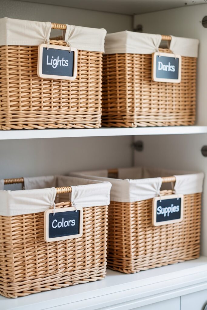Use Baskets as Your Ultimate Organizer