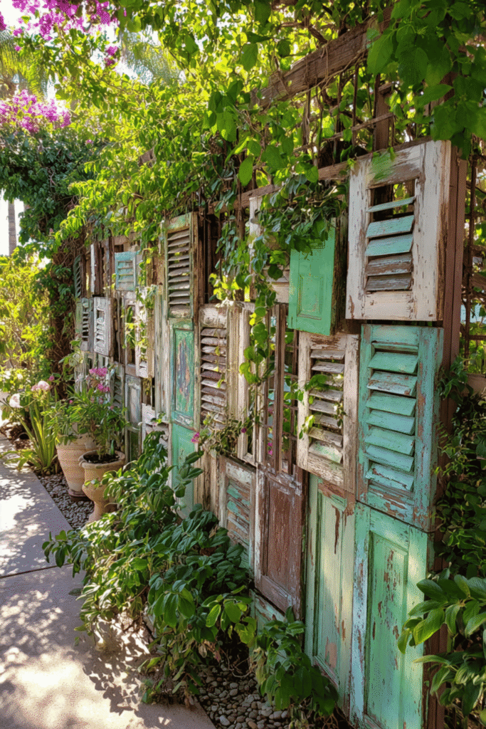 Vintage Shutter Screen