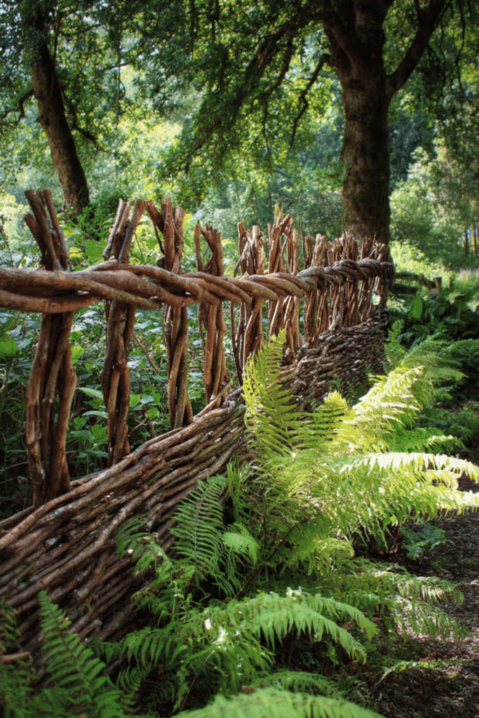 Woven Willow Branch Panels