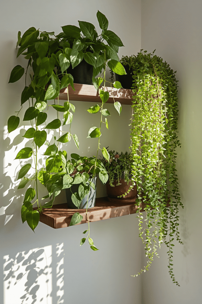 Cascading Indoor Greenery