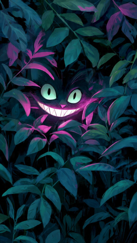 Cheshire Cat Grin Hidden Decor