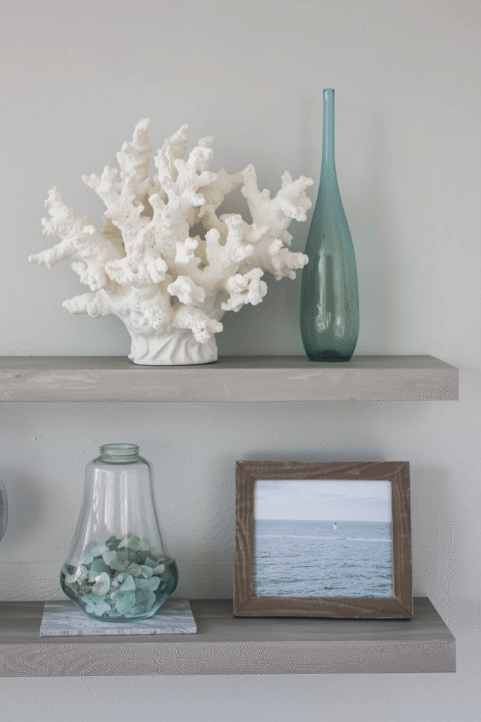 Coastal Calm: Beach-Inspired Shelves