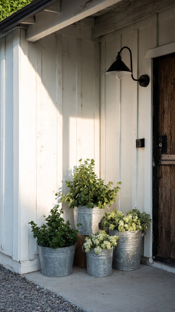 Galvanized Metal Accents