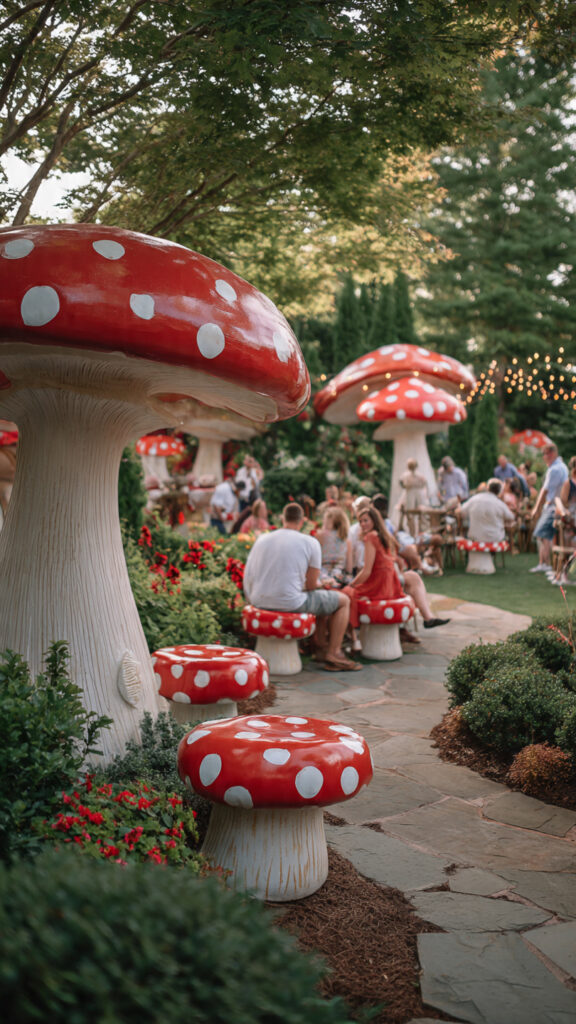 Giant Mushroom Props