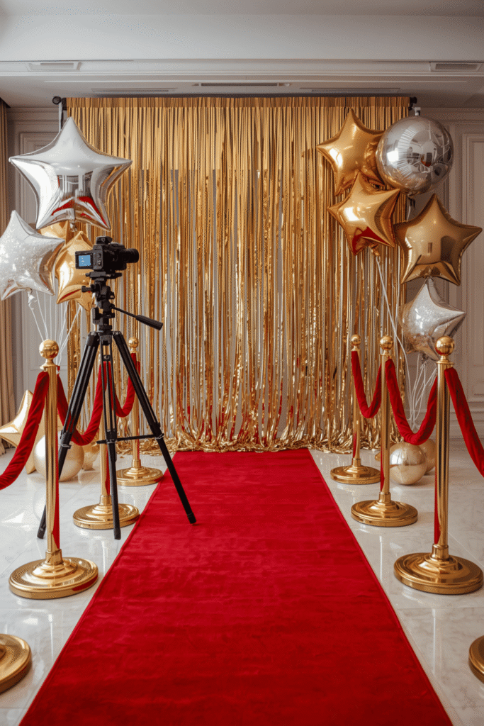 Glamorous Hollywood Red Carpet