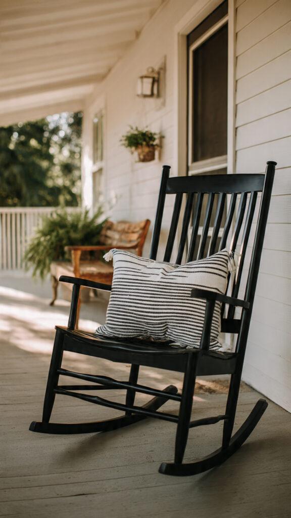 Modern Black Rocking Chairs