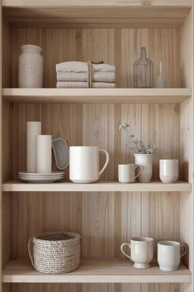 Modern Scandinavian "Hygge" Shelves