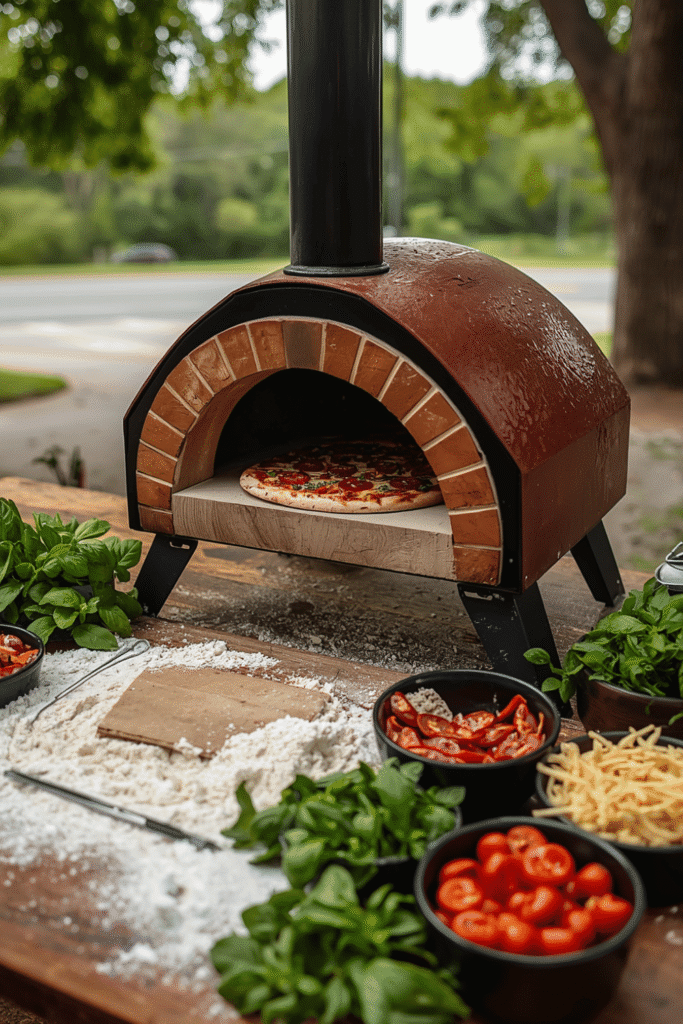 Outdoor Pizza Kitchen