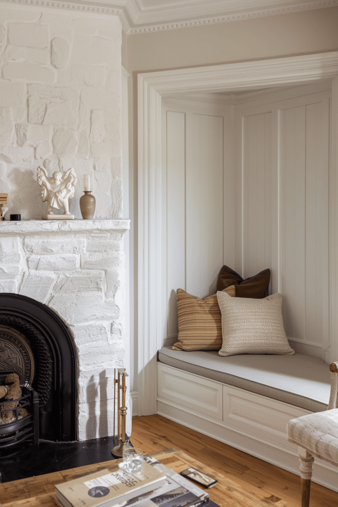 The Scandinavian Corner Fireplace