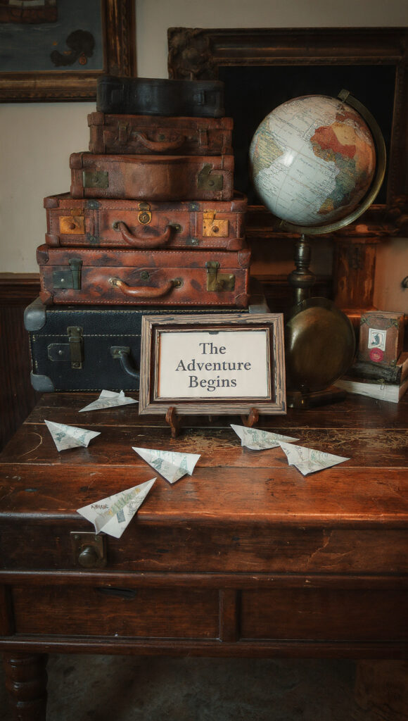 The "World Awaits" Travel Theme