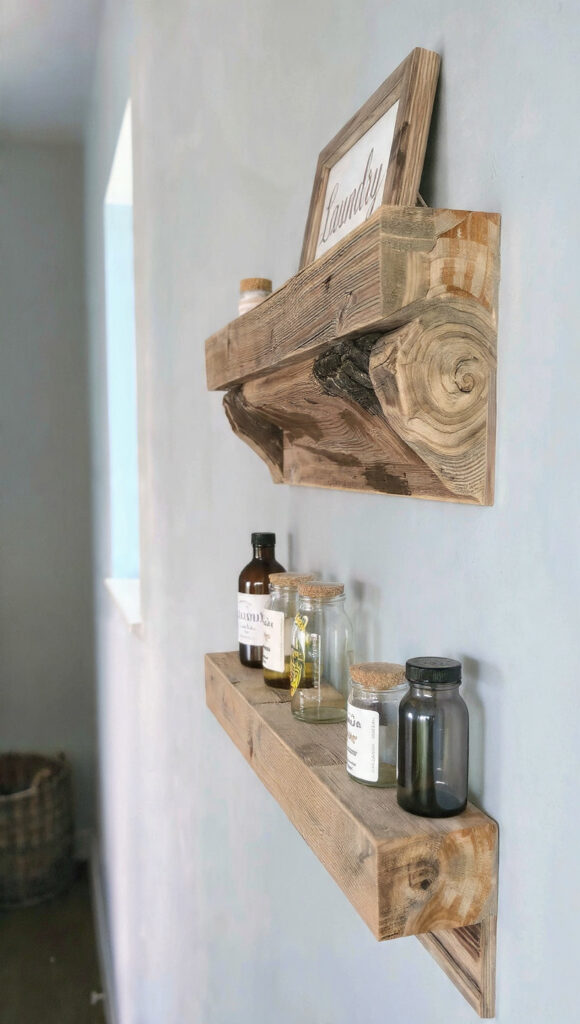 Weathered Gray Barnwood Ledges